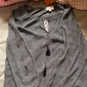 Long Sleeve tassel shirt